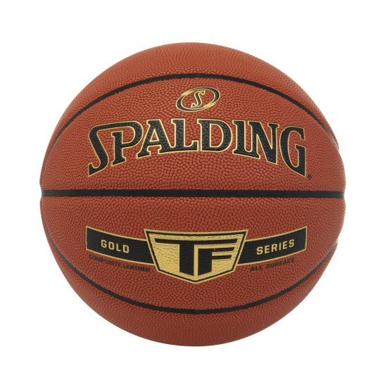 Spalding Μπάλα μπάσκετ TF Gold Size 7 Composite Basketball
